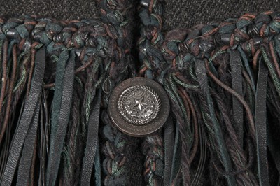 Lot 22 - A Chanel by Karl Lagerfeld black wool jacket, 'Paris-Dallas' collection, Métiers d'Art, Pre-Fall 2014