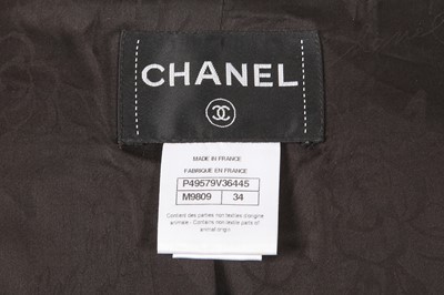 Lot 22 - A Chanel by Karl Lagerfeld black wool jacket, 'Paris-Dallas' collection, Métiers d'Art, Pre-Fall 2014