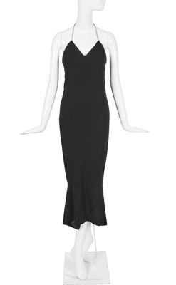 Lot 75 - A Chanel by Karl Lagerfeld black crêpe cocktail dress, Spring-Summer 1998