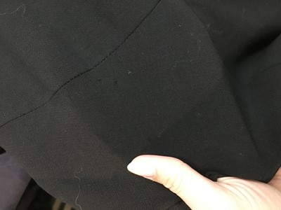 Lot 75 - A Chanel by Karl Lagerfeld black crêpe cocktail dress, Spring-Summer 1998