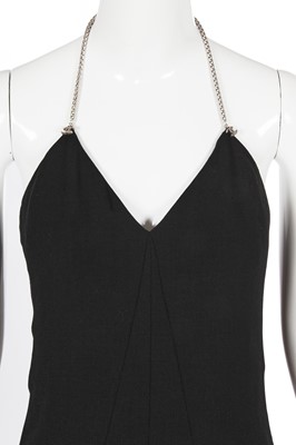 Lot 75 - A Chanel by Karl Lagerfeld black crêpe cocktail dress, Spring-Summer 1998
