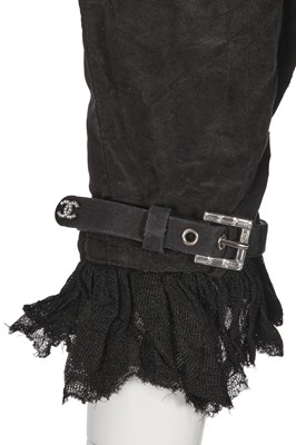 Lot 61 - A Chanel by Karl Lagerfeld black silk faille coat, 'Paris-New York' collection, Métiers d'Art, Pre-Fall 2006