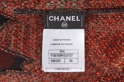 Lot 50 - A Chanel by Karl Lagerfeld knitted wool dress, 'Paris-Moscou' collection, Métiers d'Art, Pre-Fall 2009