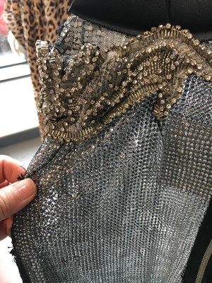 Lot 61 - A Kendall Jenner-worn Francesco Scognamiglio haute couture embellished mini dress, Spring-Summer 2017