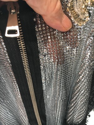 Lot 61 - A Kendall Jenner-worn Francesco Scognamiglio haute couture embellished mini dress, Spring-Summer 2017