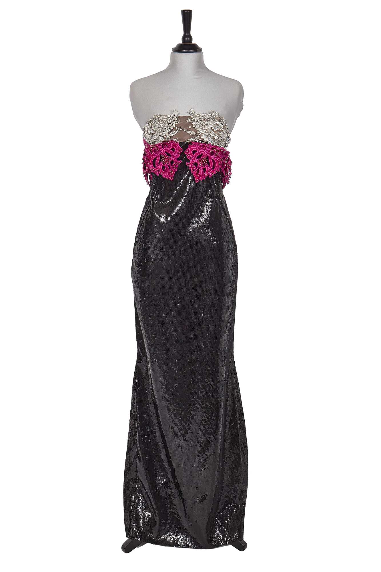 Lot 59 - A Rosy Zhao (Zhao Lusi)-worn Francesco Scognamiglio haute couture embellished evening gown, Autumn-Winter 2016-17