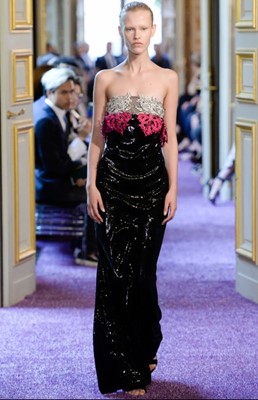 Lot 59 - A Rosy Zhao (Zhao Lusi)-worn Francesco Scognamiglio haute couture embellished evening gown, Autumn-Winter 2016-17