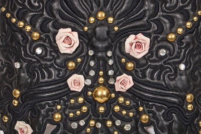 Lot 62 - A Nicki Minaj-worn Francesco Scognamiglio haute couture embellished leather ensemble, Spring-Summer 2017