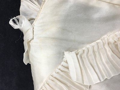Lot 60 - An Emma Watson-worn Francesco Scognamiglio haute couture ivory organza evening gown, Autumn-Winter 2016-17