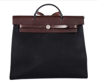 Lot 37 - Louise Wilson's Hermès Herbag, modern, of...