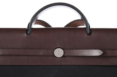 Lot 37 - Louise Wilson's Hermès Herbag, modern, of...