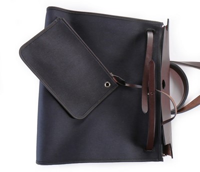 Lot 37 - Louise Wilson's Hermès Herbag, modern, of...