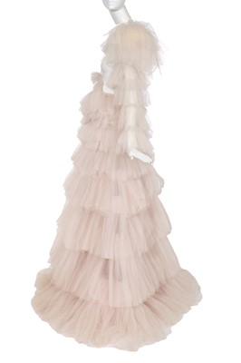 Lot 68 - An Elle Fanning-worn Francesco Scognamiglio haute couture pale pink tulle gown, Autumn-Winter 2019-20