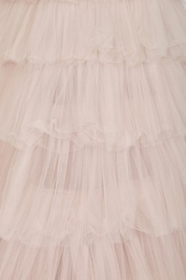 Lot 68 - An Elle Fanning-worn Francesco Scognamiglio haute couture pale pink tulle gown, Autumn-Winter 2019-20