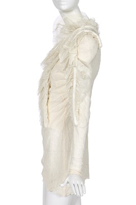 Lot 67 - A Francesco Scognamiglio haute couture white lace cocktail dress, Spring-Summer 2019
