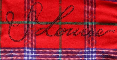 Lot 38 - Louise Wilson's Louis Vuitton personalised...