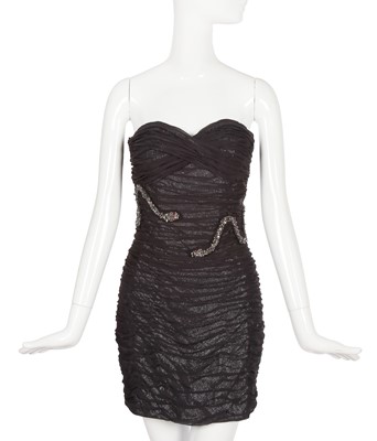 Lot 166 - A Pierre Balmain by Christophe Decarnin 'serpent' cocktail dress, Autumn-Winter 2008-09
