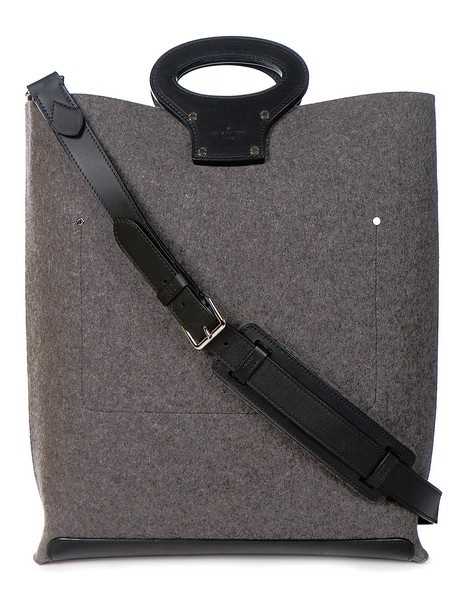Lot 43 - Louise Wilson's Louis Vuitton grey felt and...