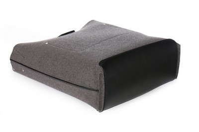 Lot 43 - Louise Wilson's Louis Vuitton grey felt and...