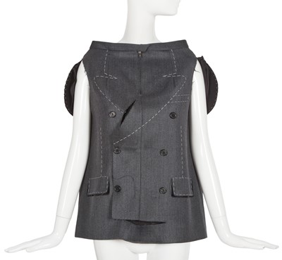 Lot 200 - A Maison Margiela by John Galliano waistcoat formed from a skirt, Spring-Summer 2019