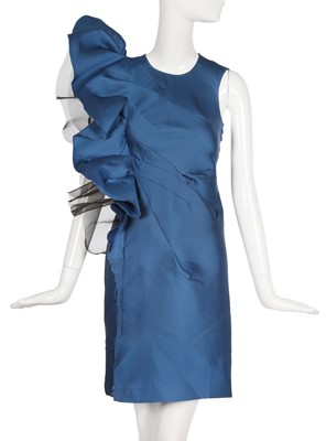 Lot 116 - A Lanvin by Alber Elbaz blue cocktail dress, Spring-Summer 2016
