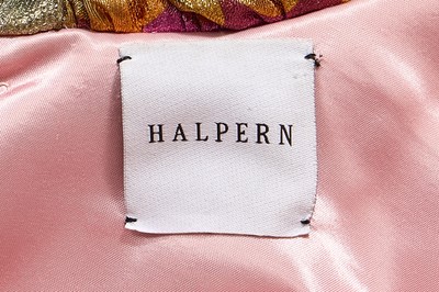 Lot 83 - A Michael Halpern rainbow cloud lamé gown, Autumn-Winter 2020-21
