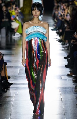 Lot 77 - A Michael Halpern embellished evening dress, Autumn-Winter 2020-01