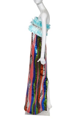 Lot 77 - A Michael Halpern embellished evening dress, Autumn-Winter 2020-01