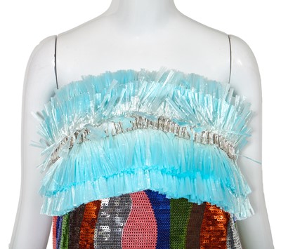 Lot 77 - A Michael Halpern embellished evening dress, Autumn-Winter 2020-01