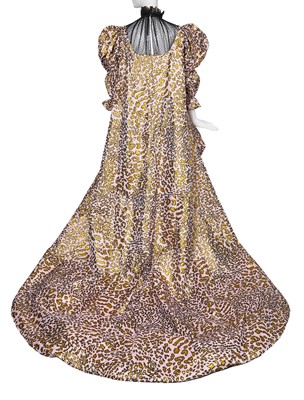 Lot 85 - A Michael Halpern pink animal-spot dress, Spring-Summer 2021