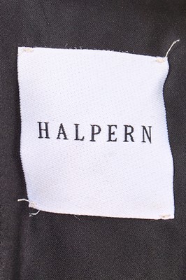 Lot 84 - A Michael Halpern green and black polka dot silk satin gown, Spring-Summer 2021