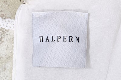 Lot 82 - A Michael Halpern embellished white gown, commercial collection Autumn-Winter 2020-01