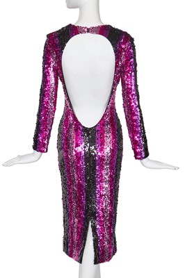 Lot 89 - A Michael Halpern sequined cocktail dress, Spring-Summer 2022