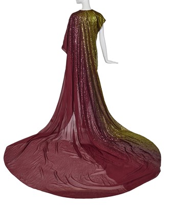 Lot 94 - A Michael Halpern sequined dress, Autumn-Winter 2022-23