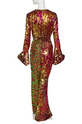 Lot 72 - A Michael Halpern sequined jumpsuit, Autumn-Winter 2018-19