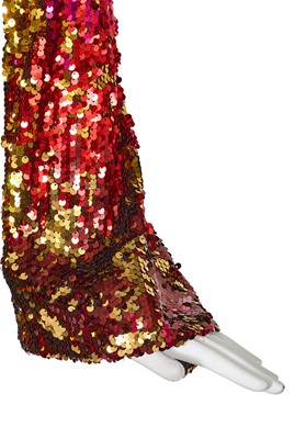 Lot 72 - A Michael Halpern sequined jumpsuit, Autumn-Winter 2018-19