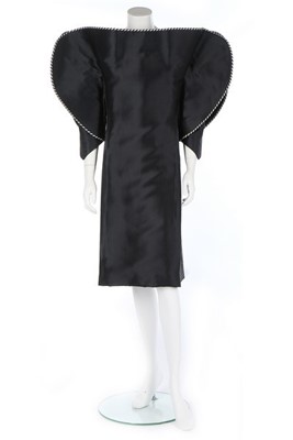Lot 306 - A Capucci couture black silk cocktail dress,...