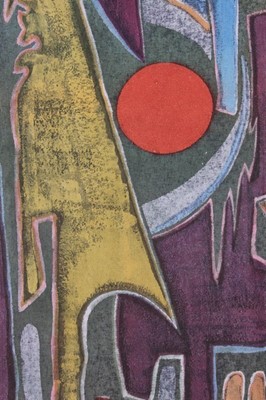 Lot 341 - Michael O'Connell panel, 'Sunset', late...