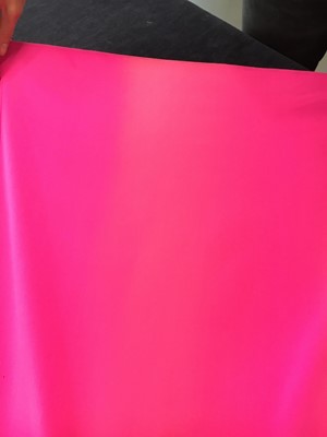 Lot 90 - A Schiaparelli haute couture by Bertrand Guyon shocking pink and scarlet silk evening dress, Spring-Summer 2017