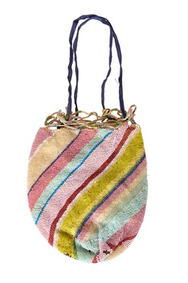 Lot 519 - A Wiener Werkstätte beaded reticule, circa 1920