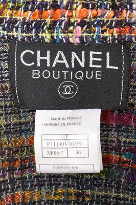 Lot 26 - A Chanel by Karl Lagerfeld multicoloured tweed suit, Spring-Summer 1998