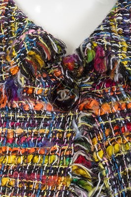 Lot 26 - A Chanel by Karl Lagerfeld multicoloured tweed suit, Spring-Summer 1998