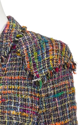 Lot 26 - A Chanel by Karl Lagerfeld multicoloured tweed suit, Spring-Summer 1998