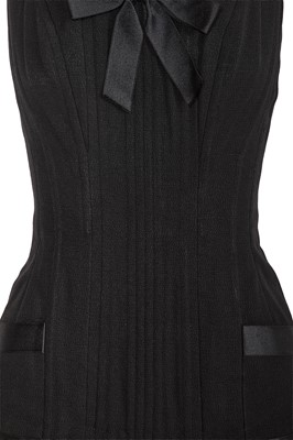 Lot 37 - A Chanel by Karl Lagerfeld textured-crêpe corset top, Spring-Summer 1993