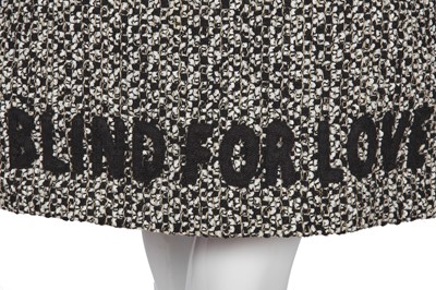 Lot 94 - A Gucci by Alessandro Michele black and white tweed suit, Resort 2017