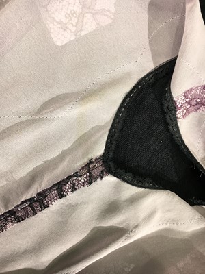 Lot 96 - A Gucci by Alessandro Michele lilac and black lace dress, Resort 2016