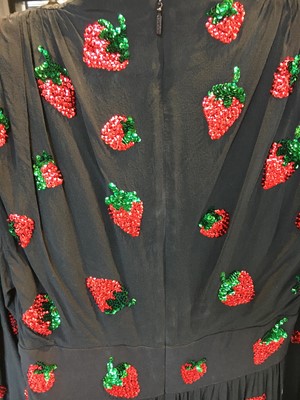 Lot 92 - A Gucci by Alessandro Michele embellished black crêpe dress, Pre-Fall 2019