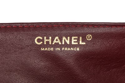 Lot 55 - A Chanel by Karl Lagerfeld metallic blue leather evening bag, 2008-2009