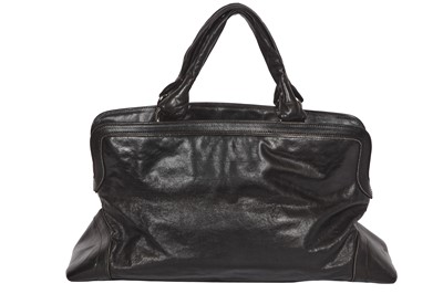 Lot 60 - A Chanel by Karl Lagerfeld black leather handbag, 2006-2008