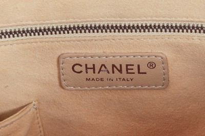 Lot 65 - A Chanel by Karl Lagerfeld punched orange patent leather tote, 2005-2006